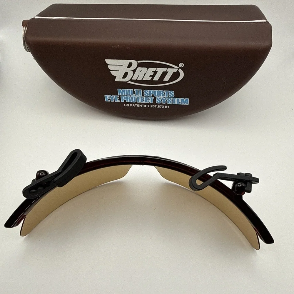 Brett Sports Eye Protect System / Sunglasses-includes case & cloth instructions